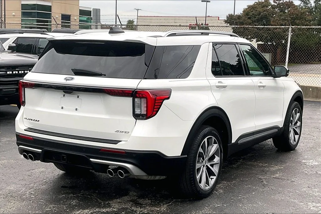 Certified Used 2025 White Metallic Ford Platinum image 12