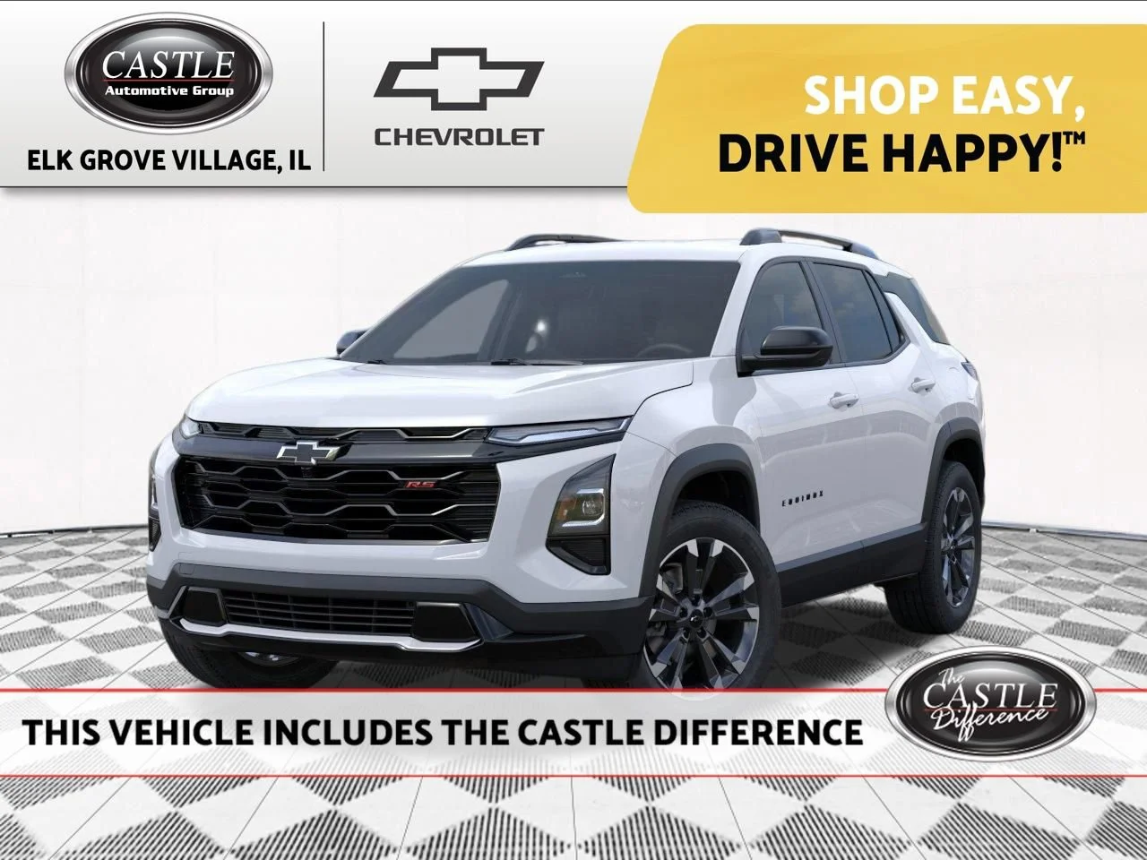New 2027 Polar White Tricoat Chevrolet RS image 1