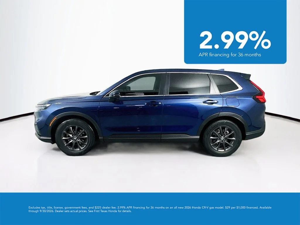 New 2027 Canyon River Blue Metallic Honda EX-L image 4