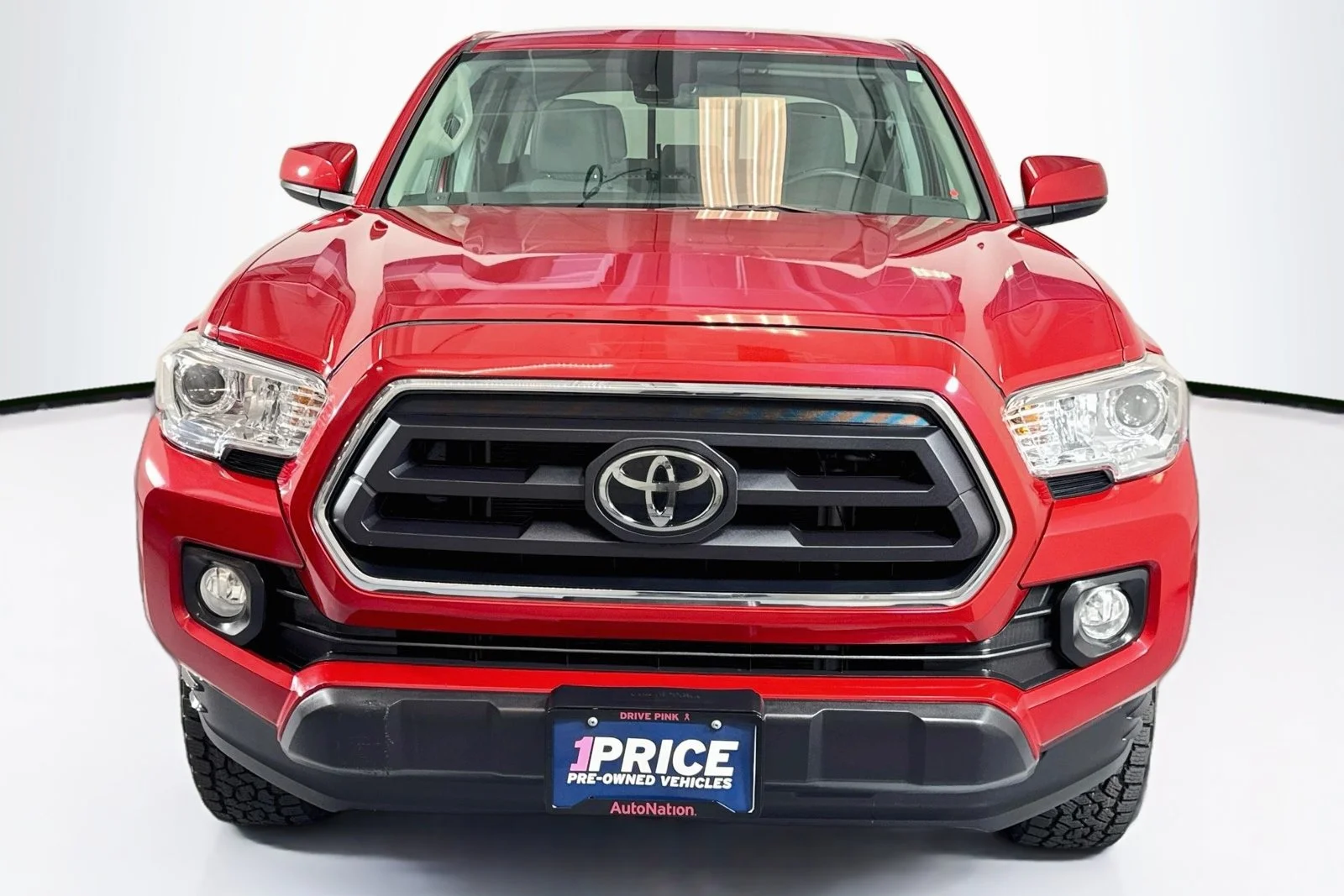 Used 2021 Barcelona Red Metallic Toyota SR5 image 2
