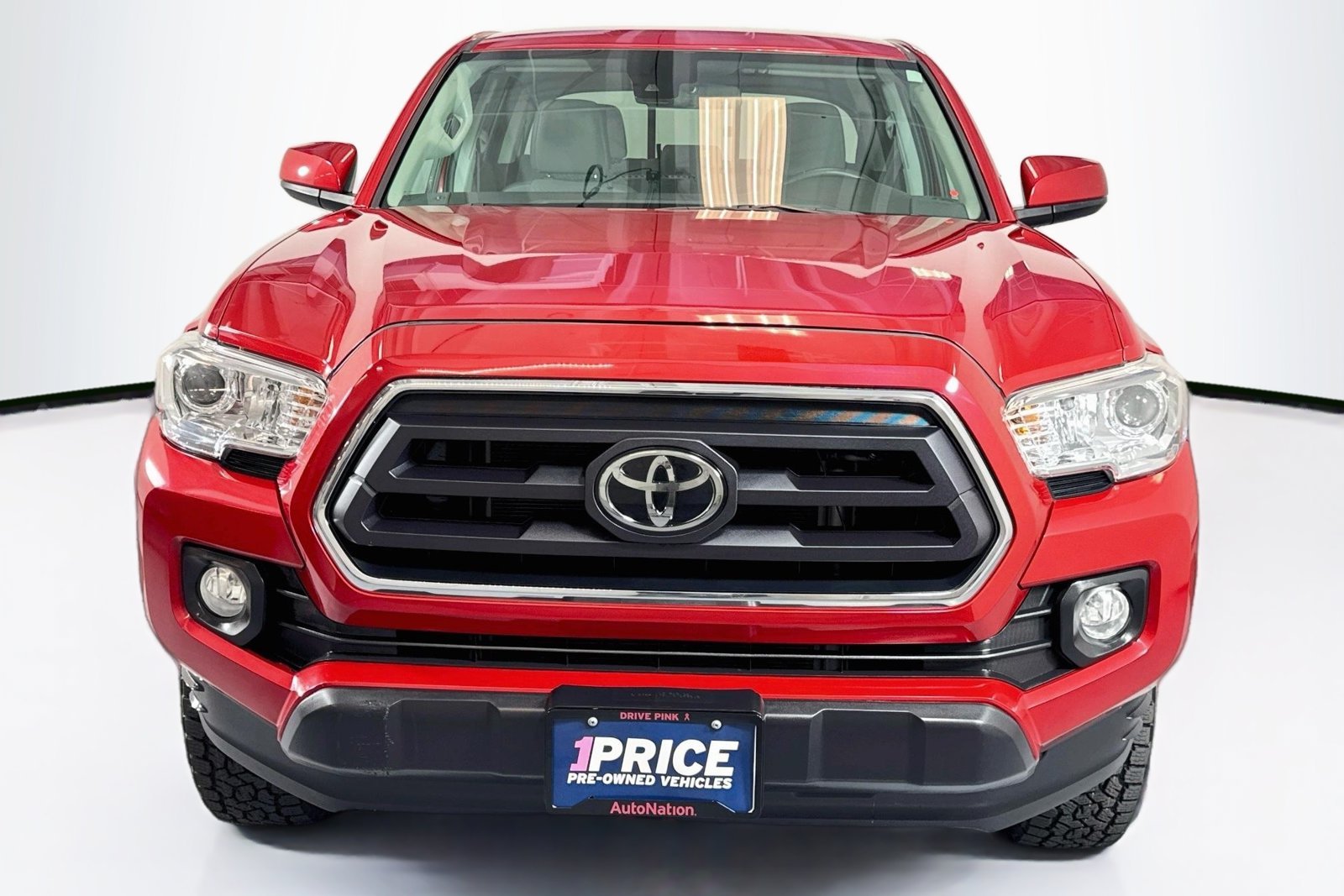 Used 2021 Barcelona Red Metallic Toyota SR5 image 2