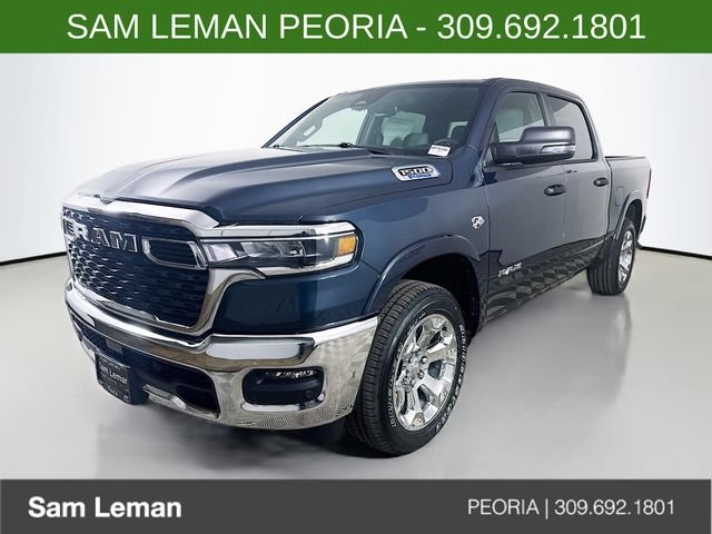 New 2026 Forged Blue Metallic Exterior Paint RAM Big Horn/Lone Star image 3