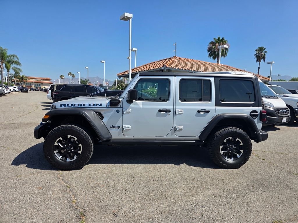 Used 2024 Silver Jeep Rubicon 4xe image 9