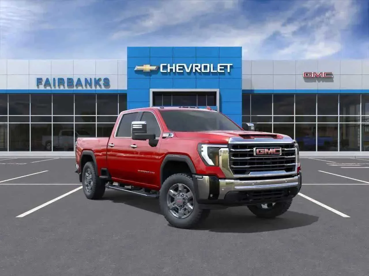 New 2026 Volcanic Red Tintcoat GMC SLT image 23