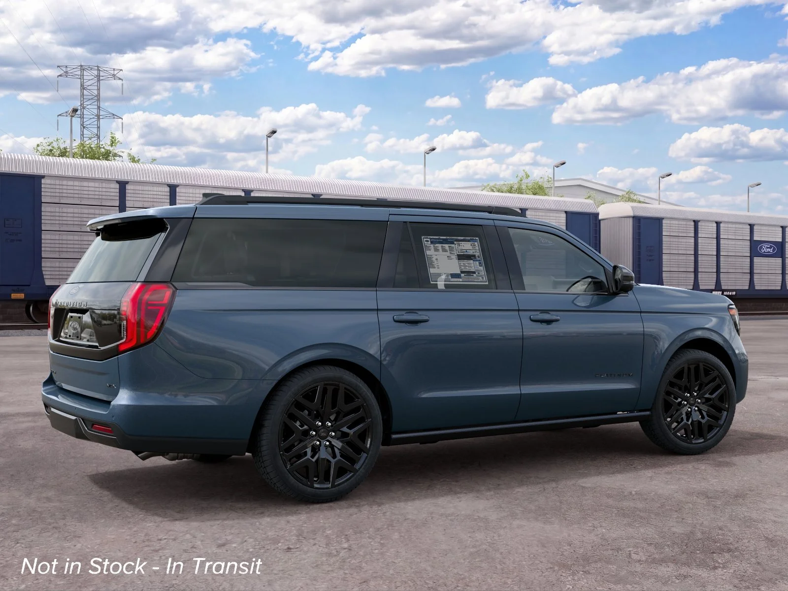 New 2027 Nocturnal Blue Metallic Ford MAX Platinum image 6