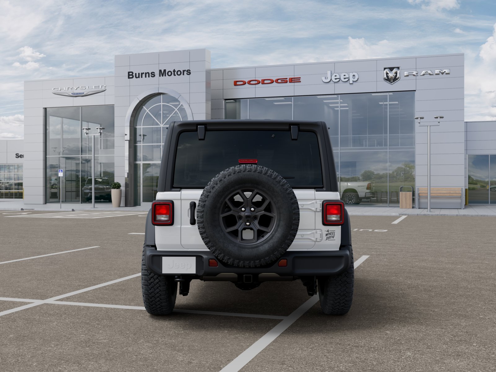 New 2026 Bright White Clearcoat Jeep Willys 4-Door image 33