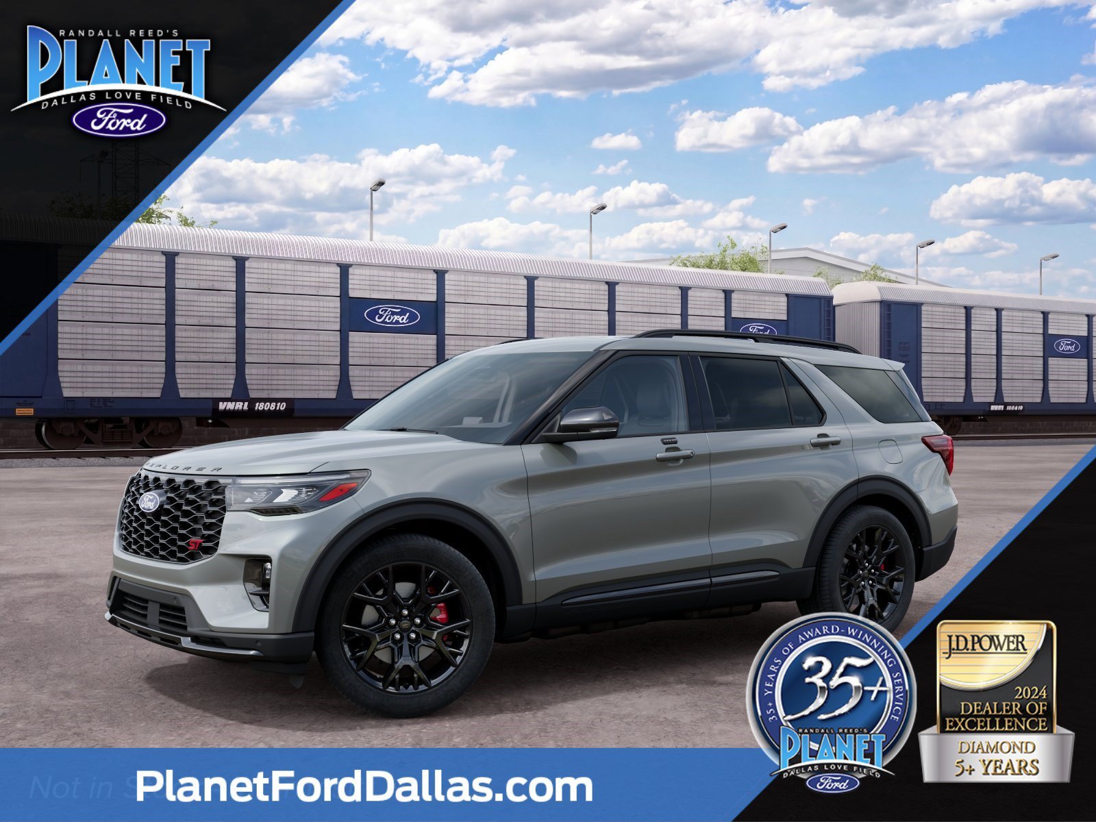 New 2027 Avalanche Gray Ford ST image 1