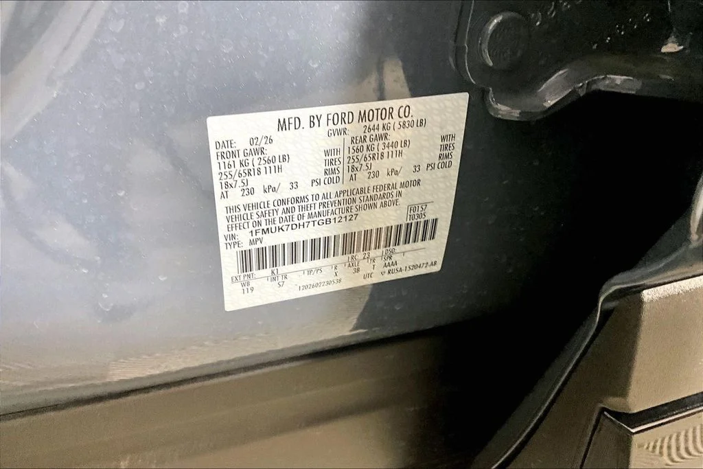 New 2026 Vapor Blue Metallic Ford Active image 12