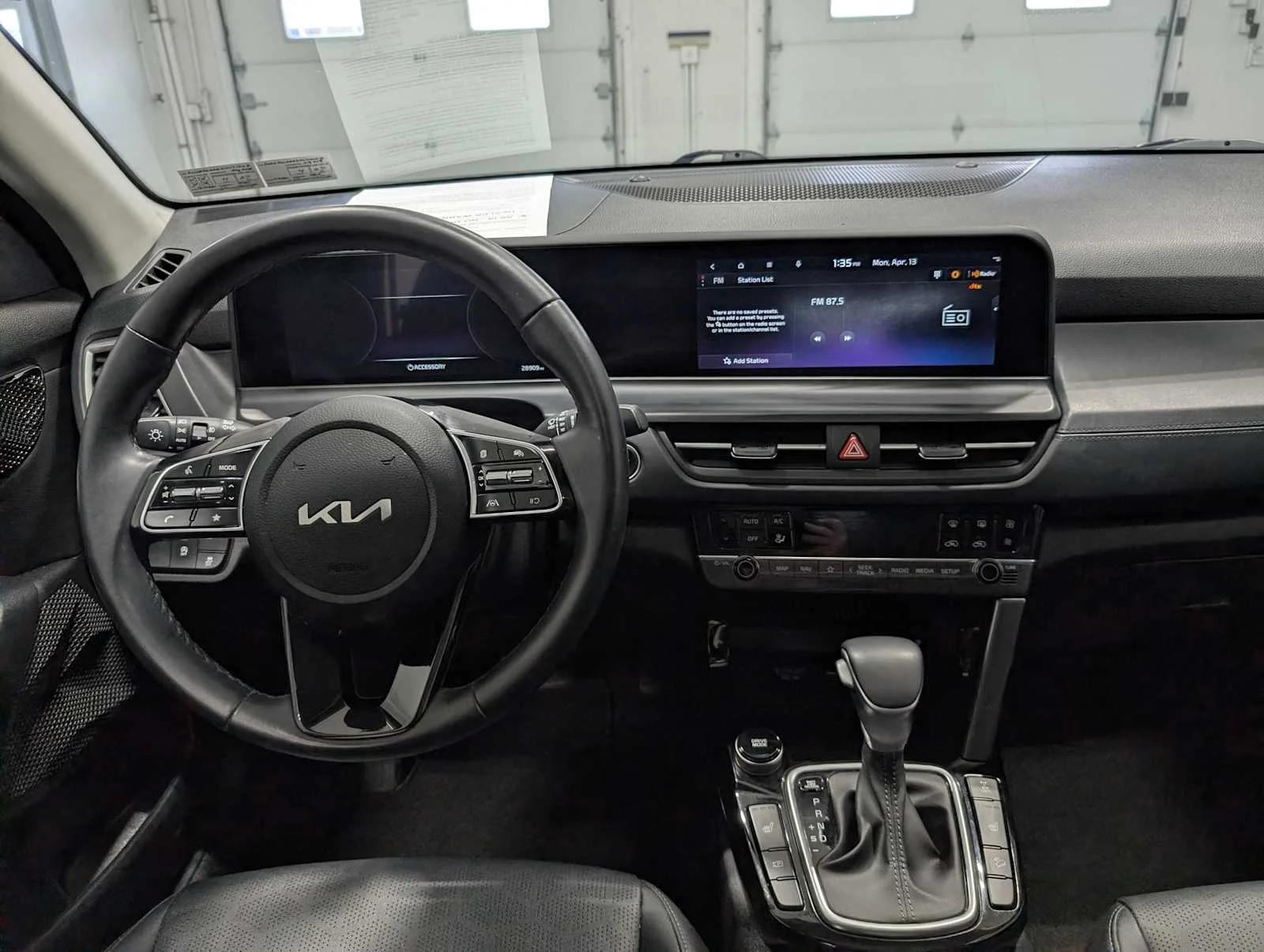 Used 2024 Dark Ocean Blue Kia EX image 18