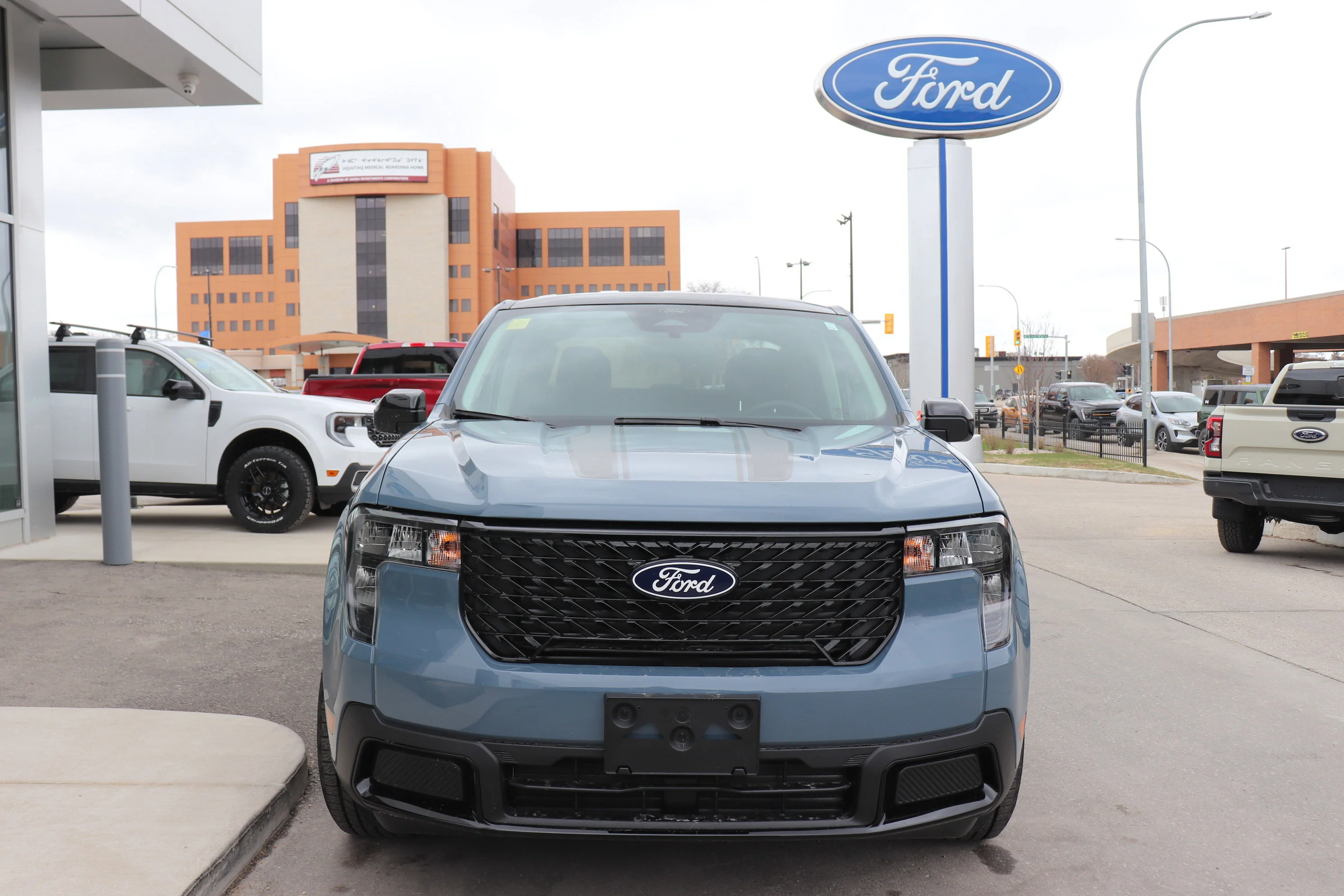New 2026 AZURE GREY METALLIC TC Ford XLT image 2