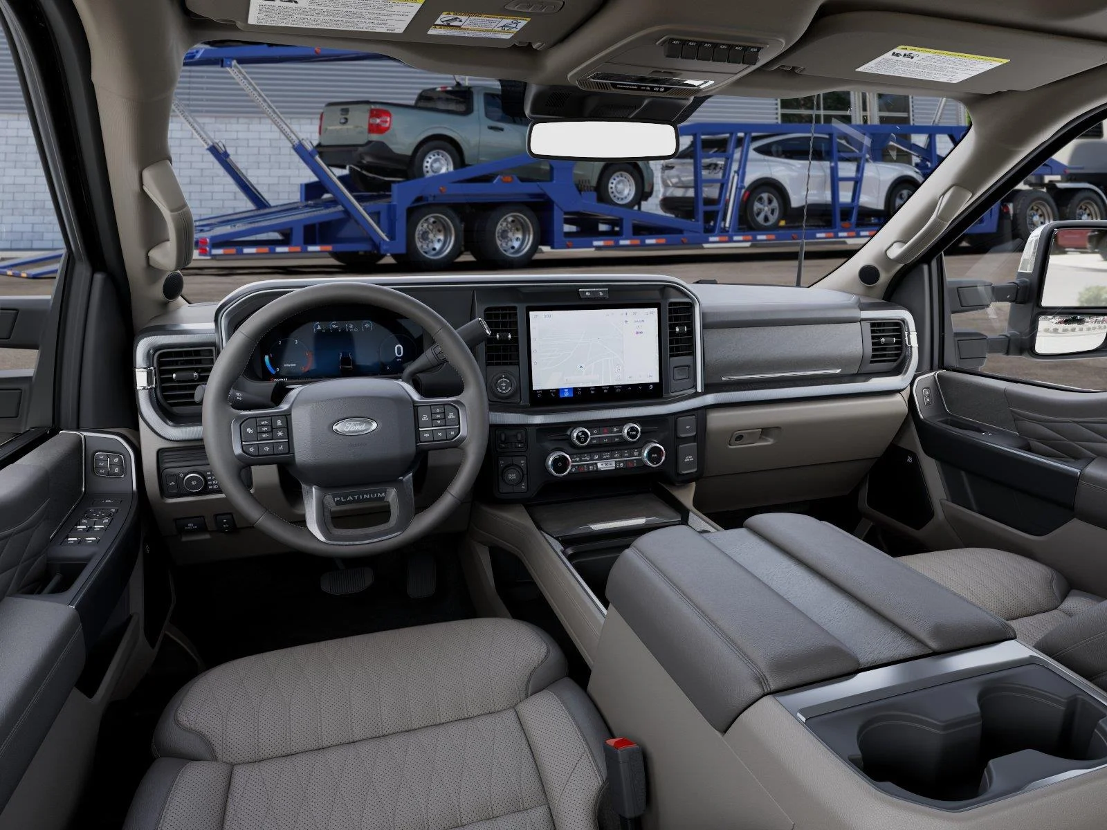 New 2027 Agate Black Ford Platinum image 9