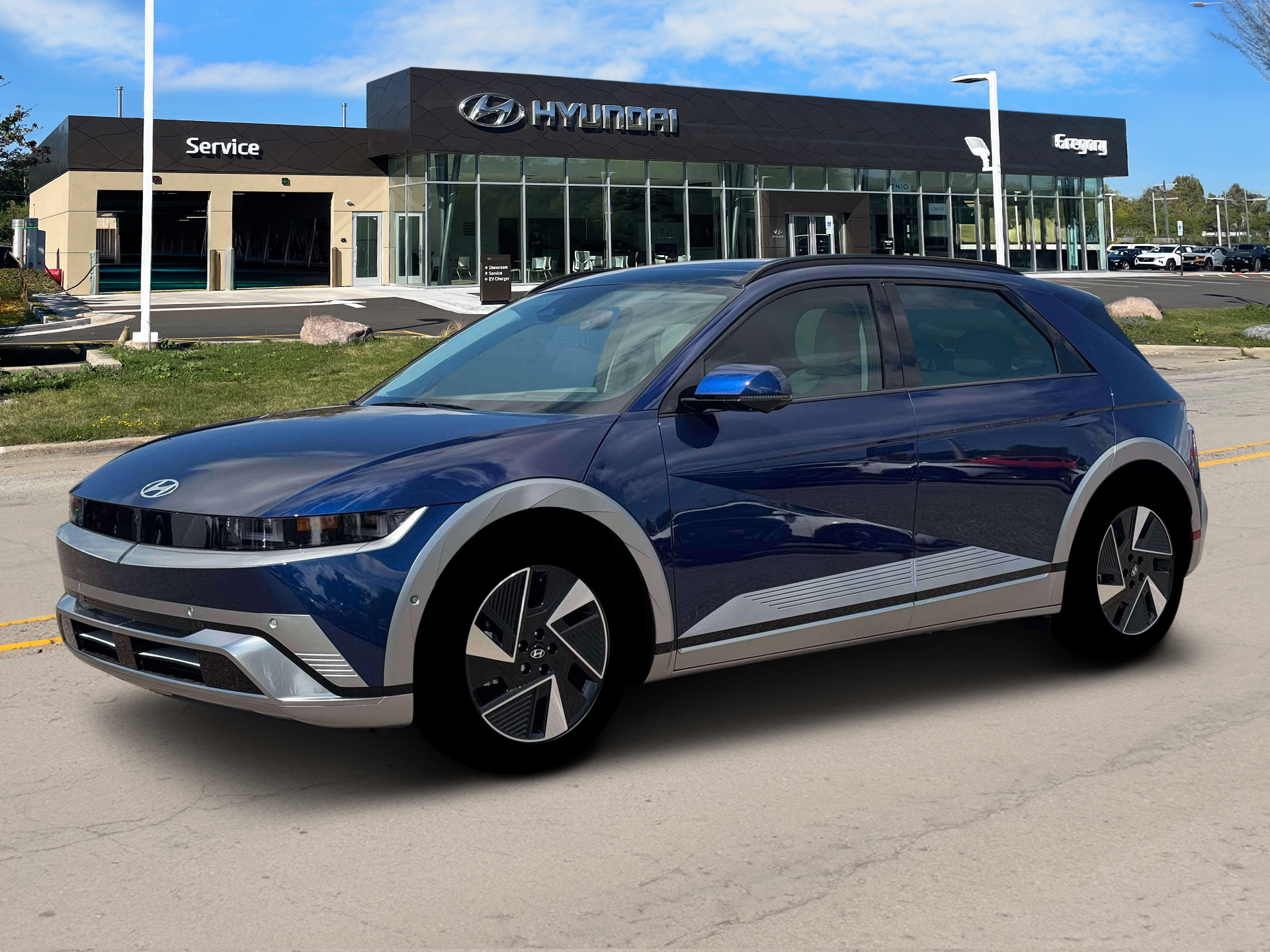 New 2026 Blue Hyundai Limited image 2