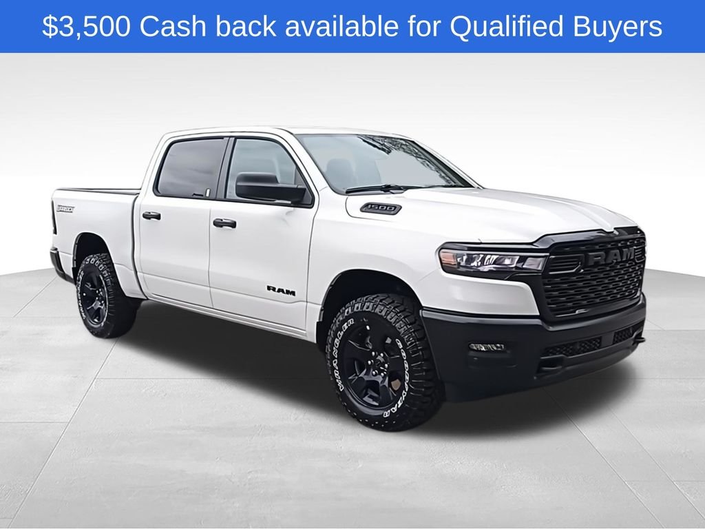 New 2026 Bright White Clear-Coat Exterior Paint RAM Warlock image 2