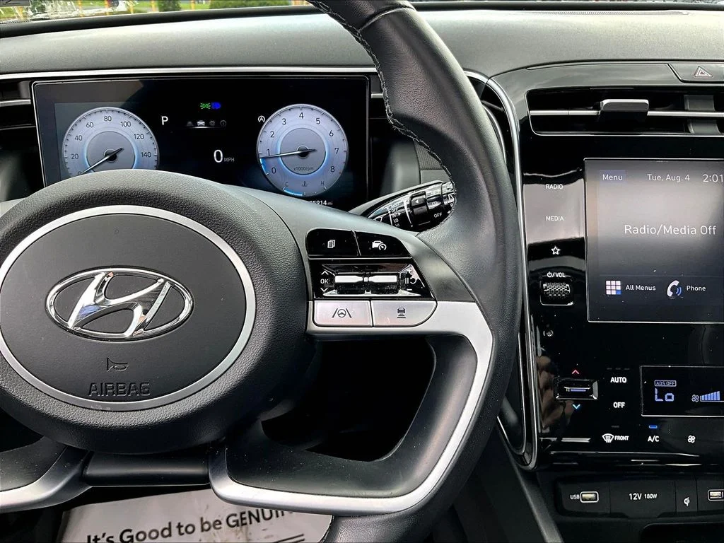 Certified Used 2023 Blue Hyundai SEL image 12