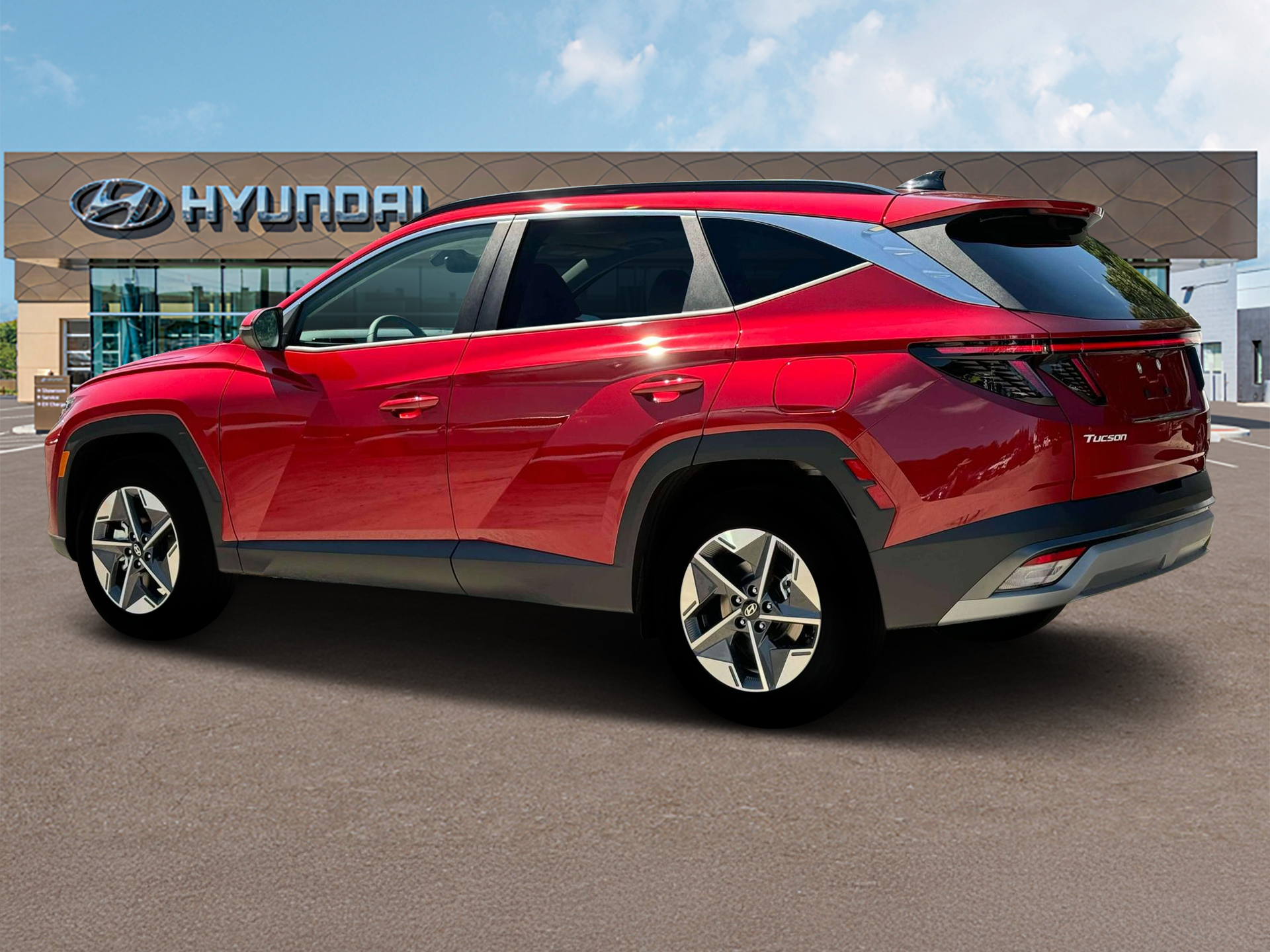 New 2025 Red Hyundai SEL Convenience image 4