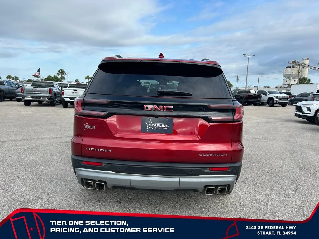Used 2026 Volcanic Red Tintcoat GMC Elevation image 6