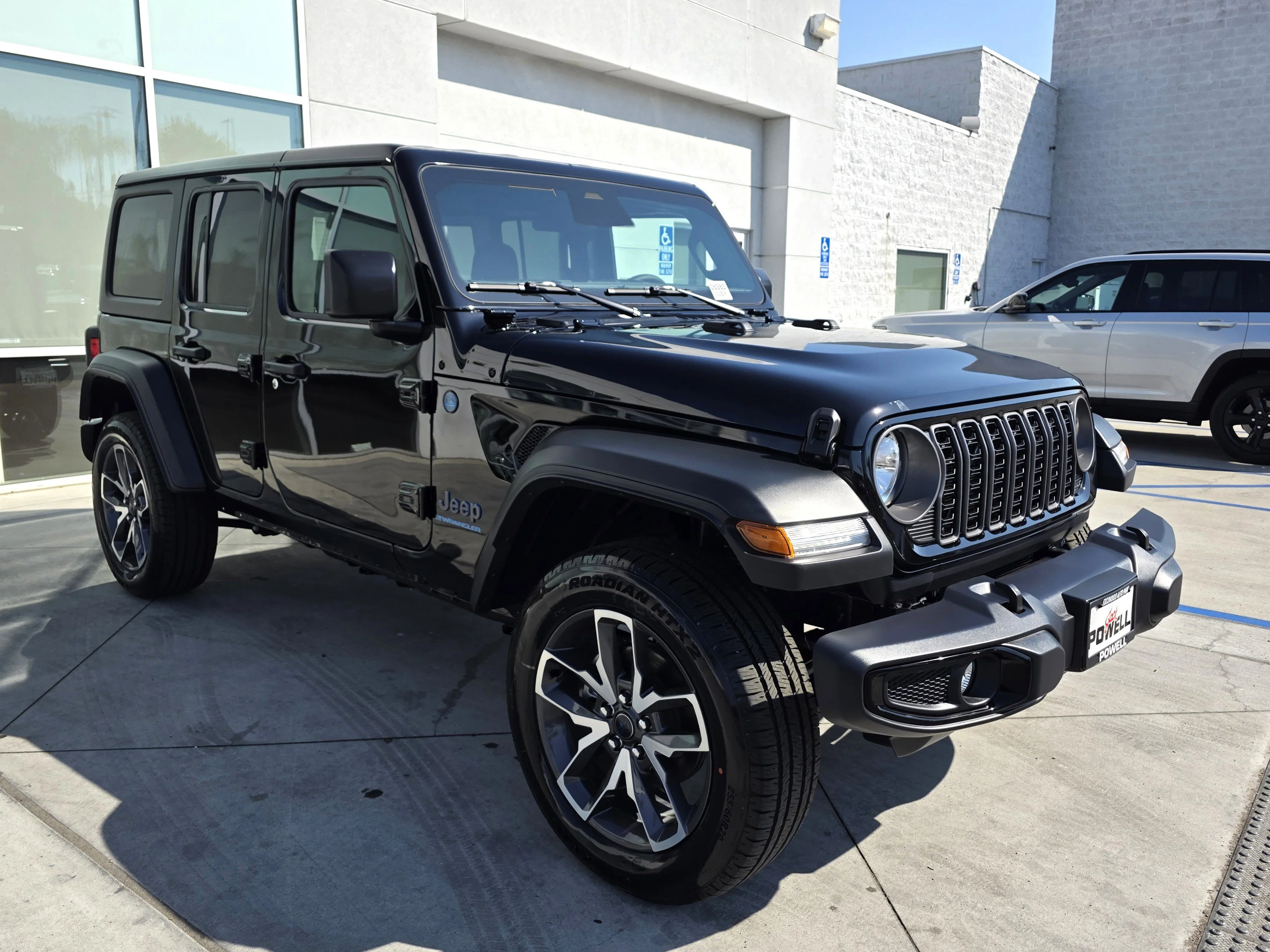 New 2025 Black Clearcoat Jeep Sport S 4xe image 6