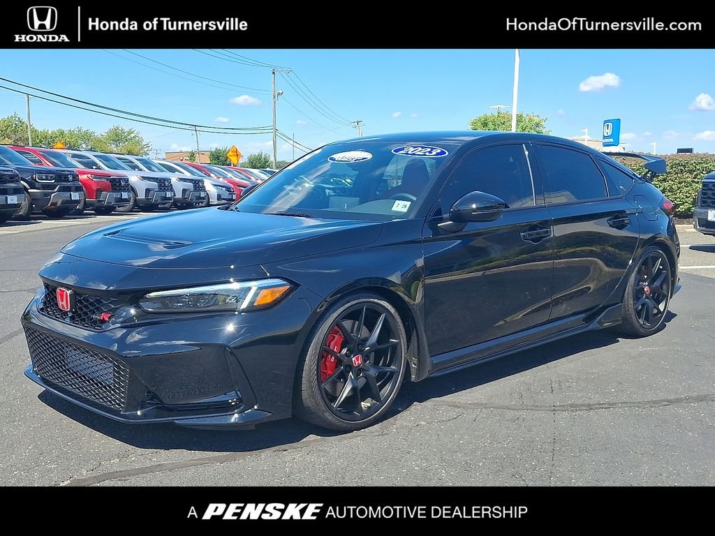 Certified Used 2023 Crystal Black Pearl Honda TYPE R image 1