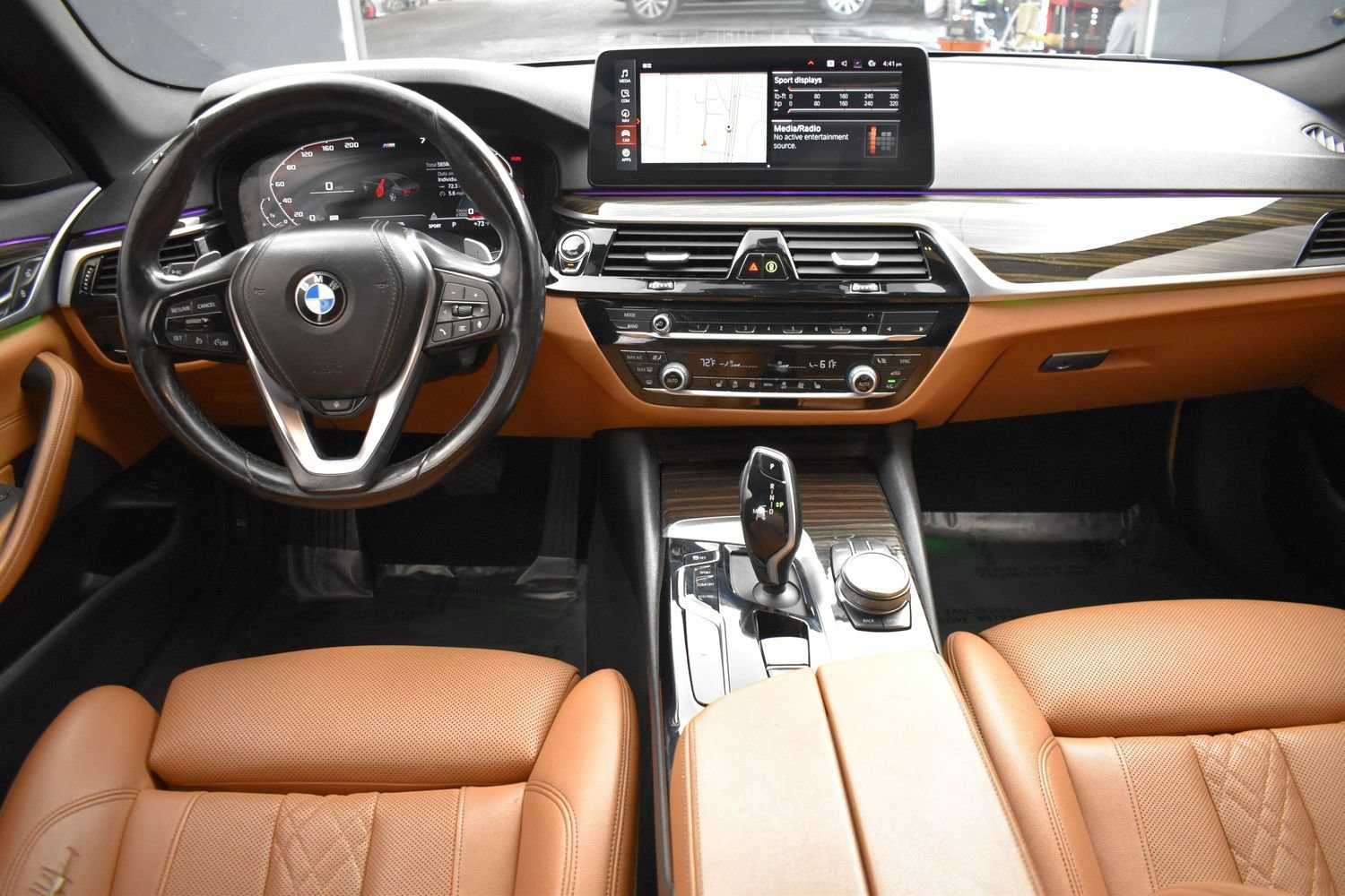 Used 2021 Phytonic Blue Metallic BMW 530i xDrive image 15