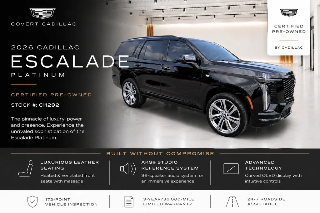 2026 Cadillac Escalade