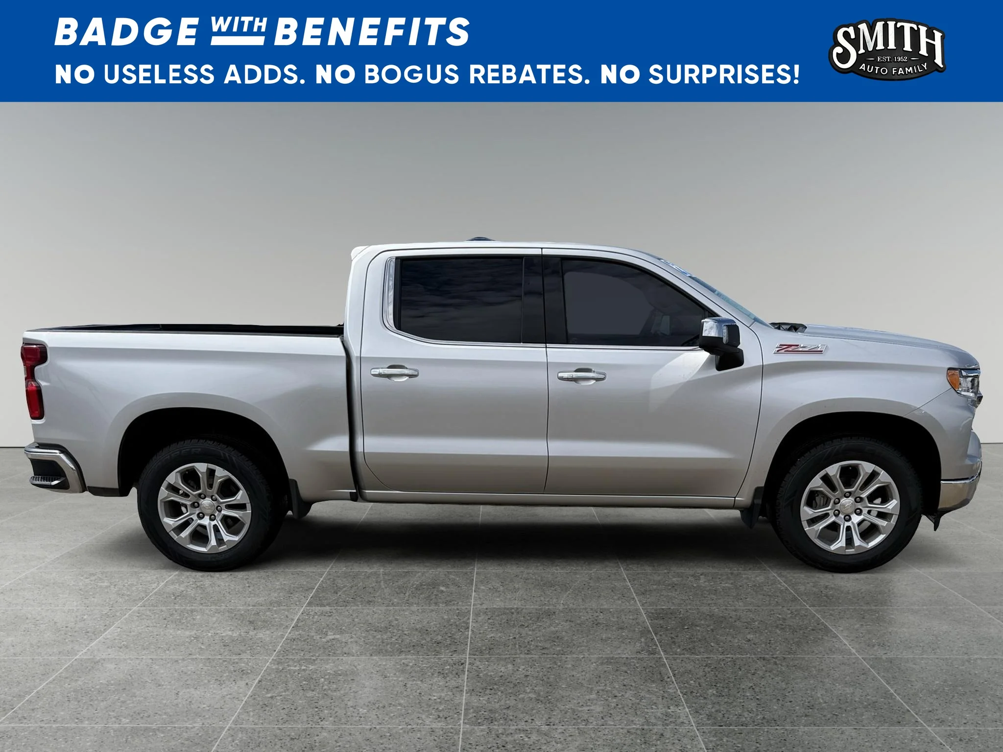 Certified Used 2022 Silver Ice Metallic Chevrolet LTZ image 3