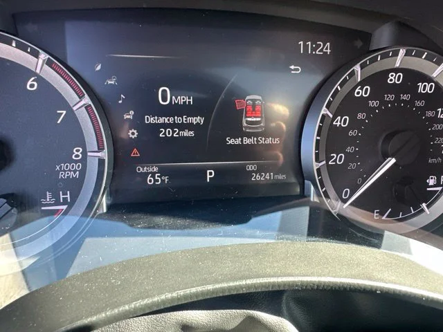 Used 2023 Magnetic Gray Metallic Toyota XLE image 2