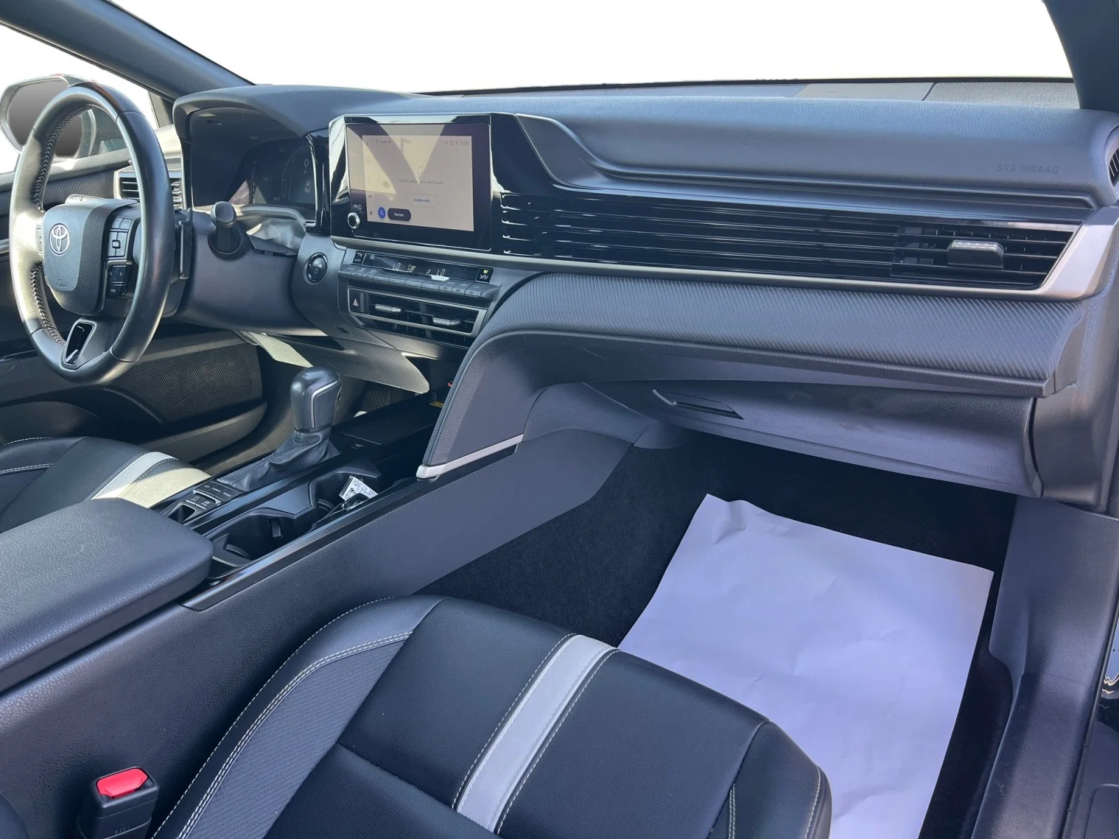 Used 2025 Midnight Black Metallic Toyota SE image 14