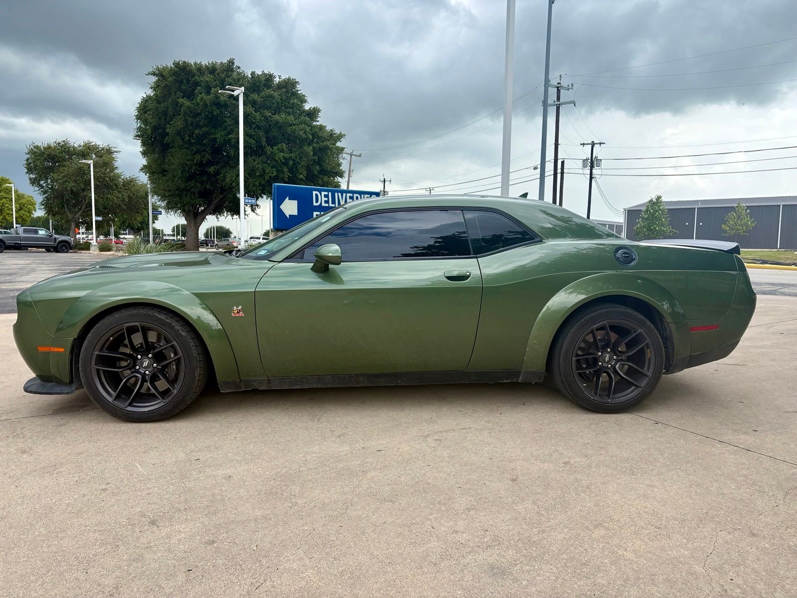 Certified Used 2022 Green Dodge R/T Scat Pack Widebody image 9