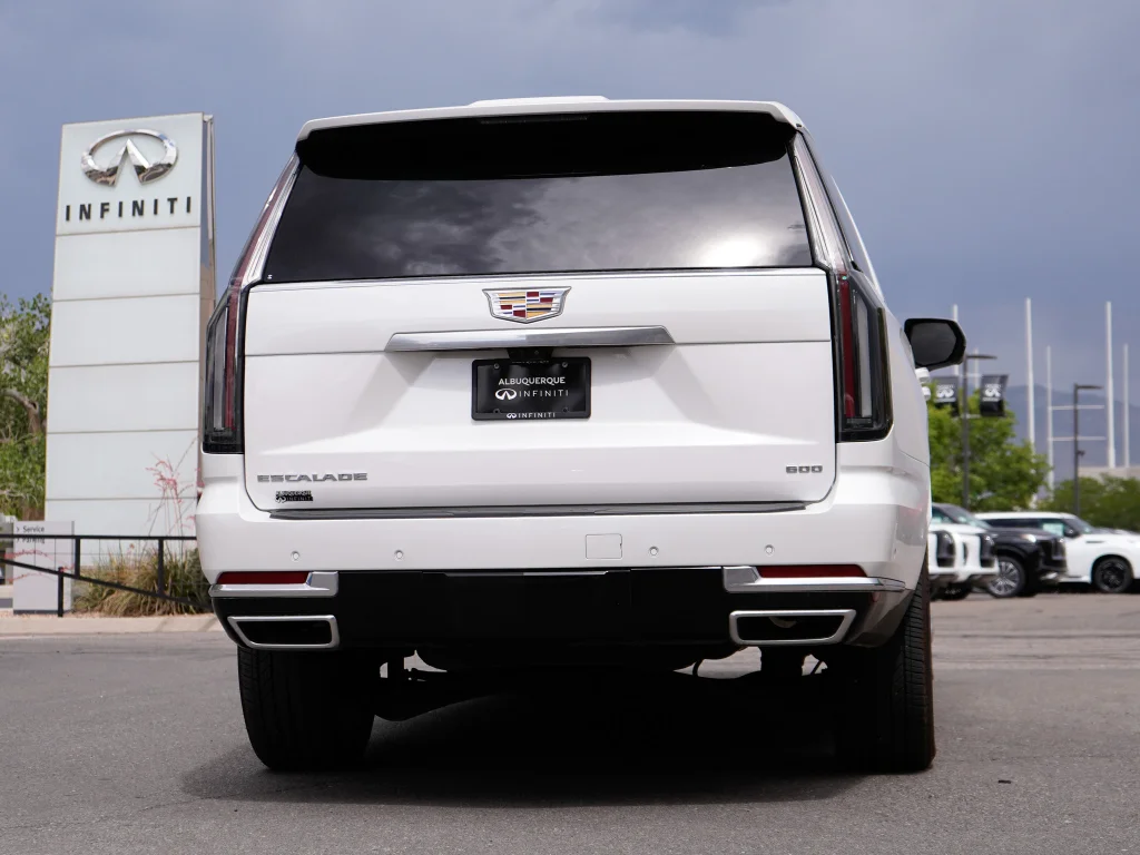 Used 2025 Crystal White Tricoat Cadillac 4WD Premium Luxury image 11