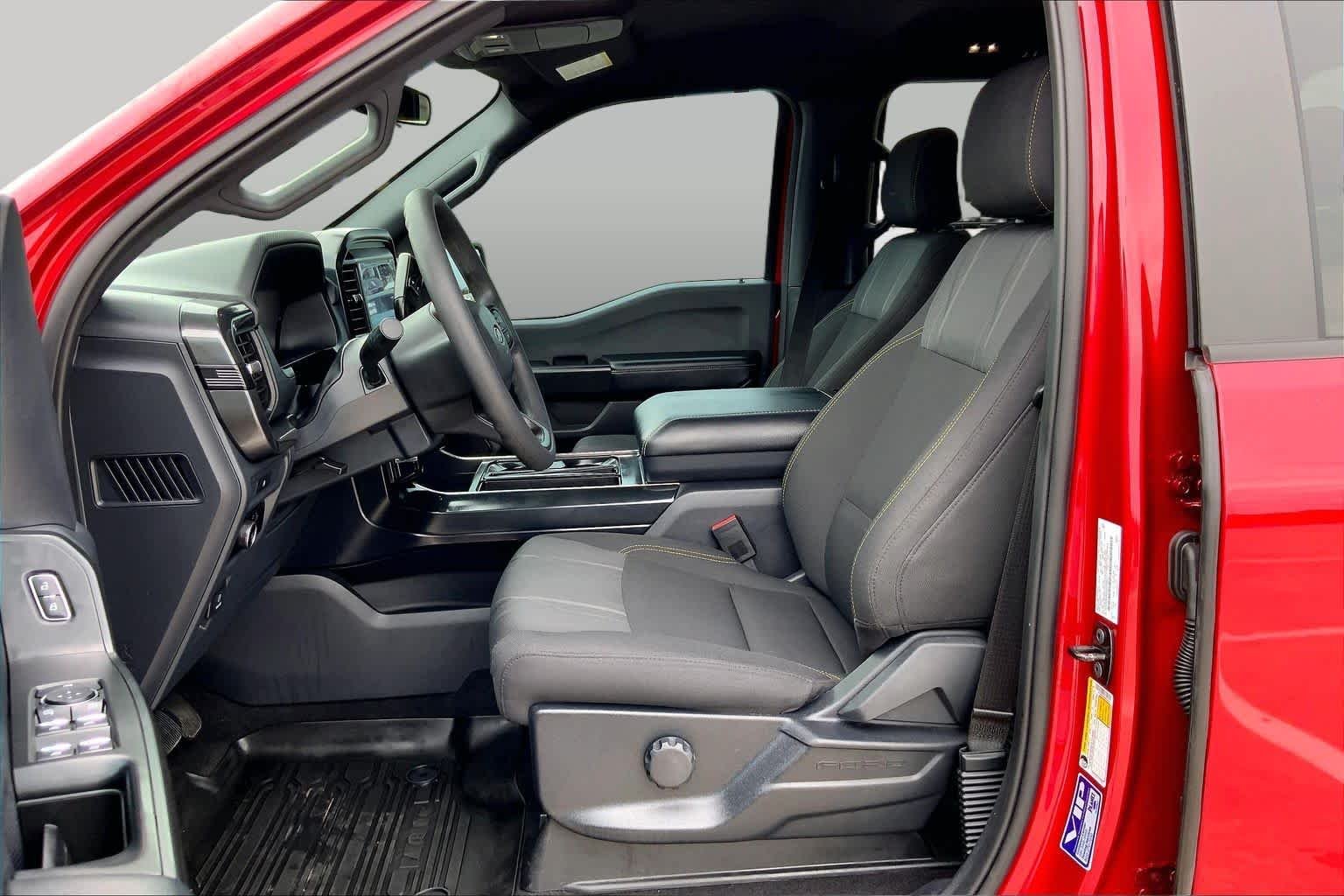 Used 2025 Rapid Red Metallic Tinted Clearcoat Ford STX image 8