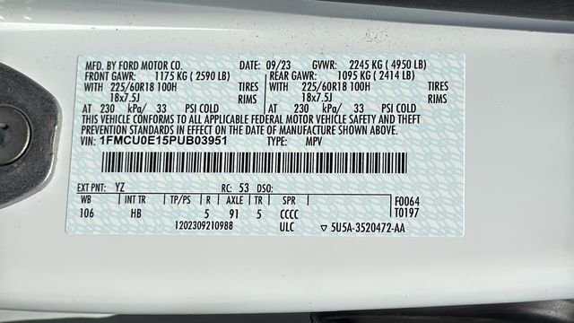 Used 2023 White Ford Base image 30