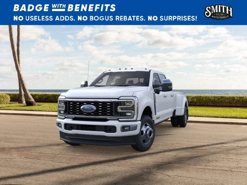 New 2026 Star White Metallic Tri-Coat Ford F-350® Platinum® image 3