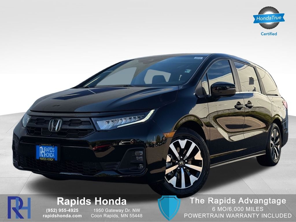 Certified Used 2026 Crystal Black Pearl Honda EX-L image 1