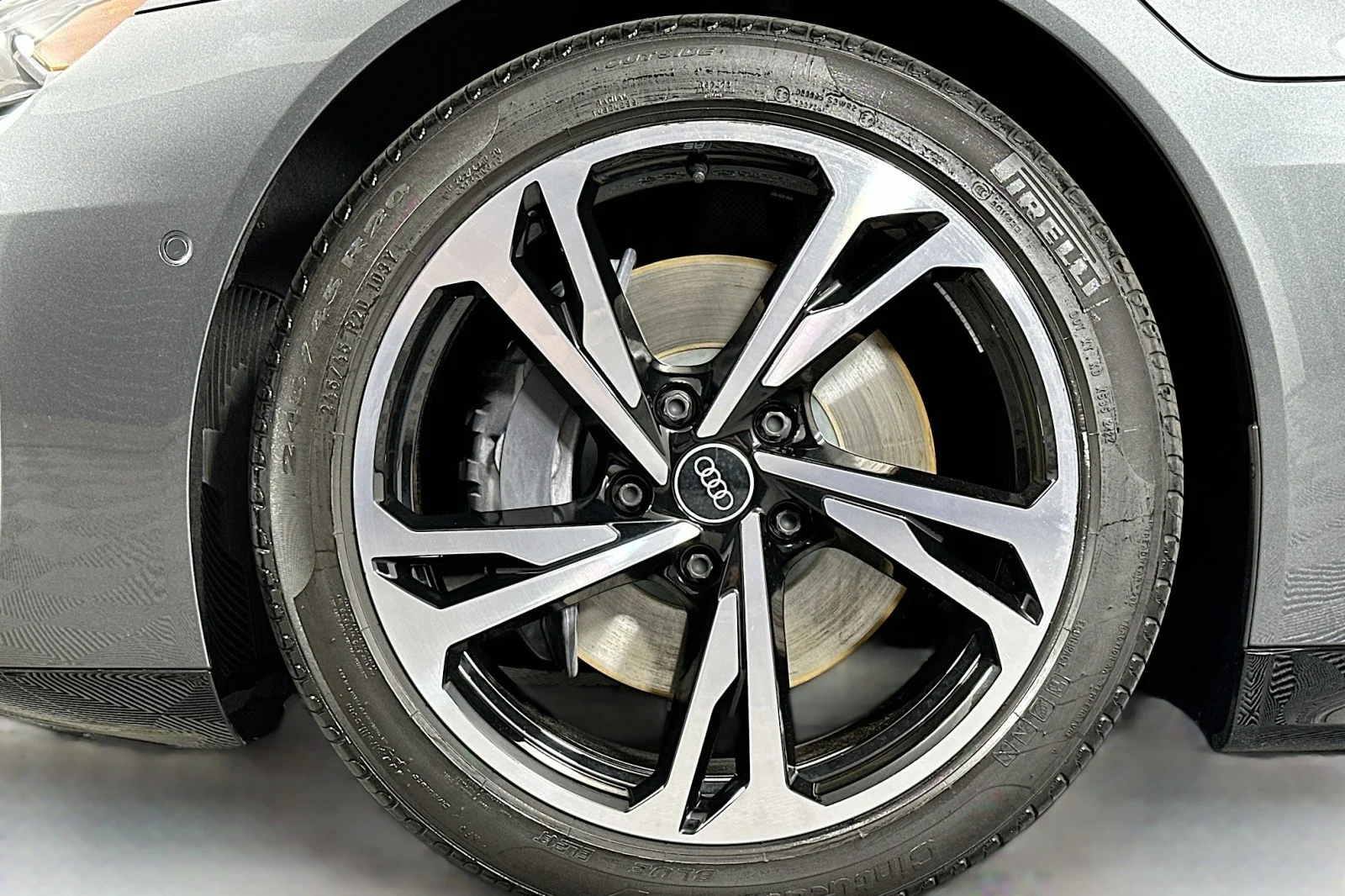 Used 2022 Daytona Gray Pearl Effect Audi Prestige image 11