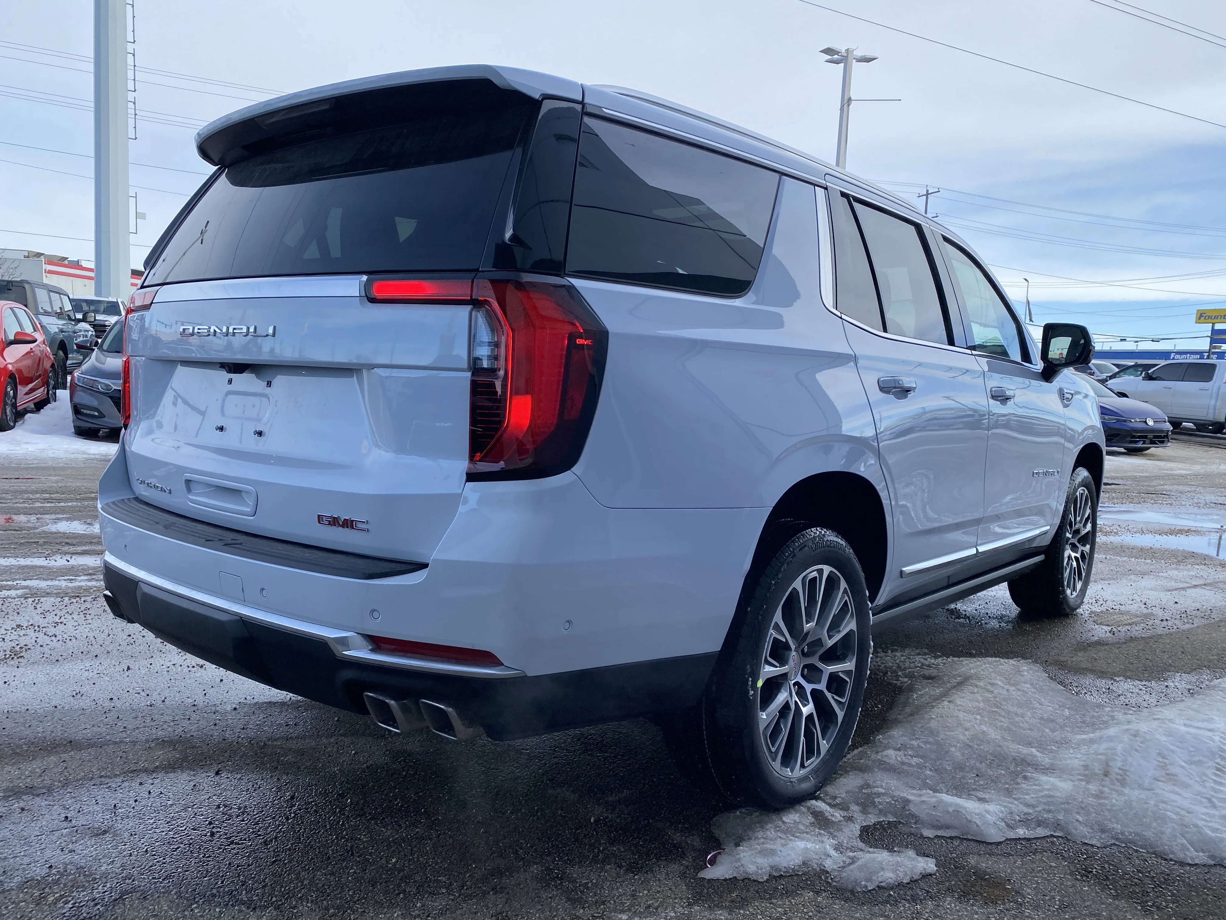 New 2026 GLACIER WHITE TRICOAT GMC Denali image 7