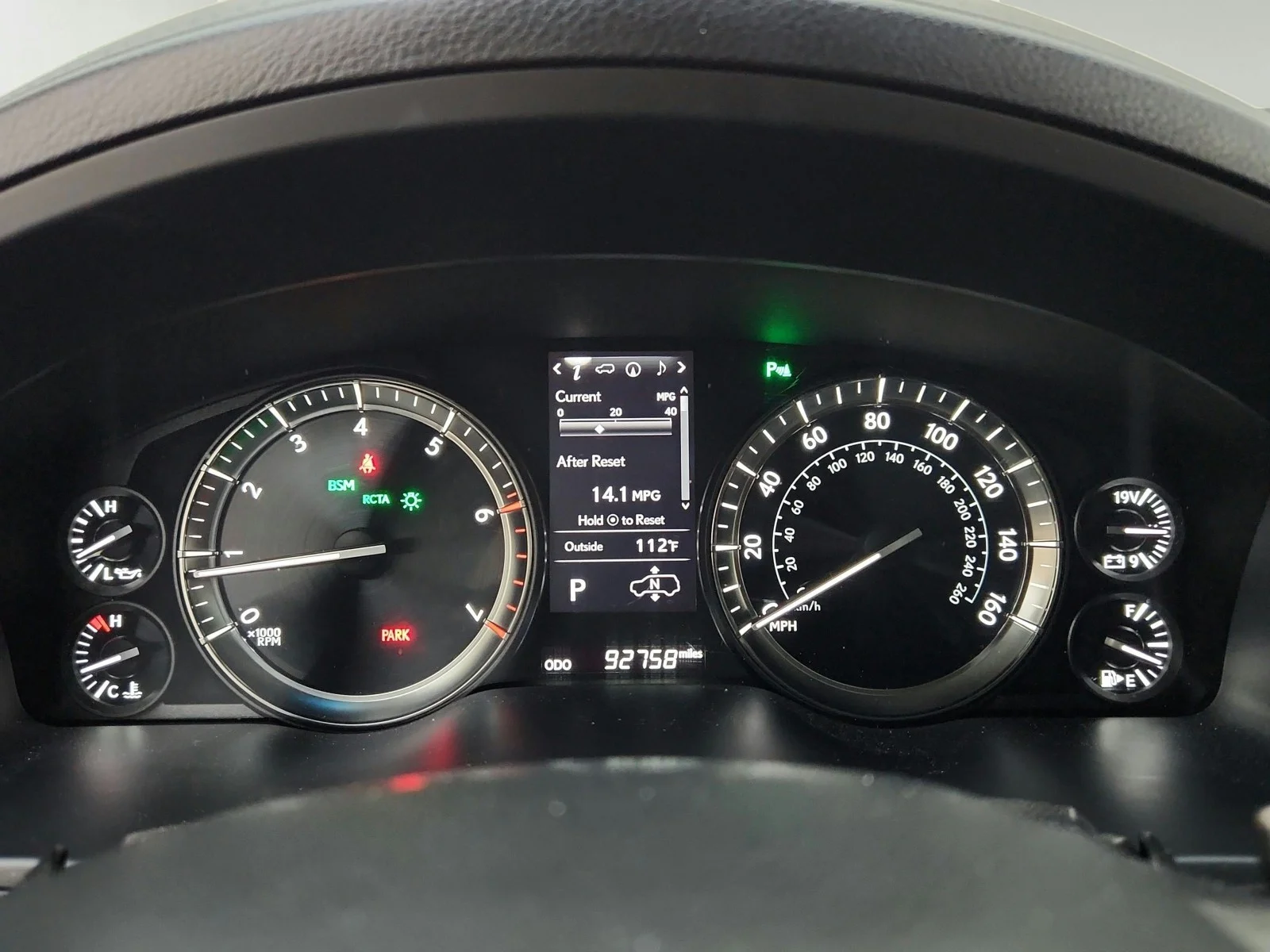 Used 2016 Black Onyx Lexus 5-DR SUV image 19