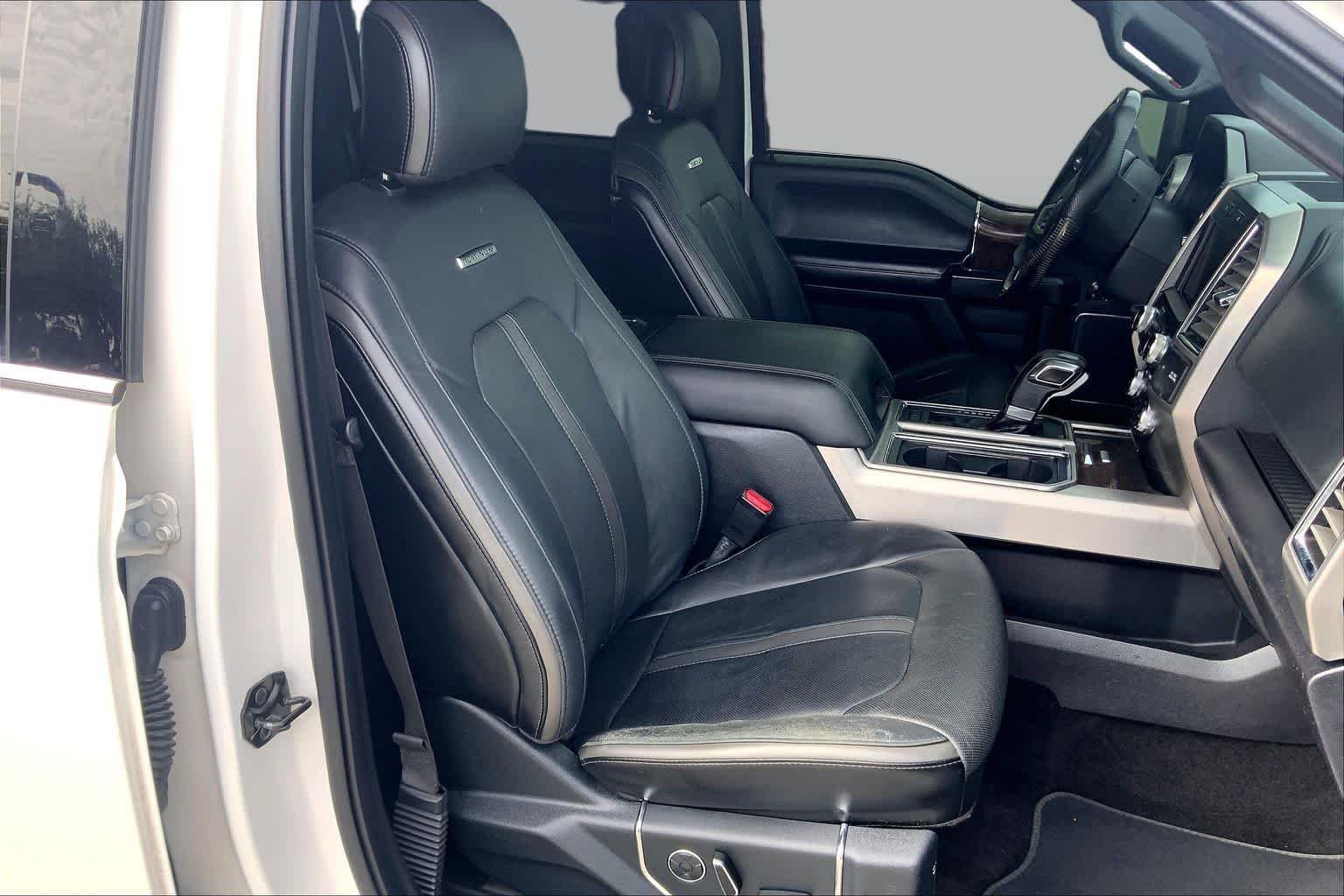 Used 2015 White Platinum Metallic Tri-Coat Ford Platinum image 7