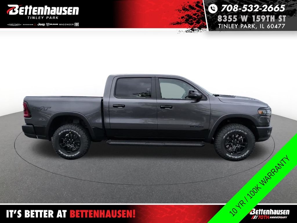New 2026 Granite Crystal Metallic Clear-Coat Exterior Paint RAM Rebel image 5