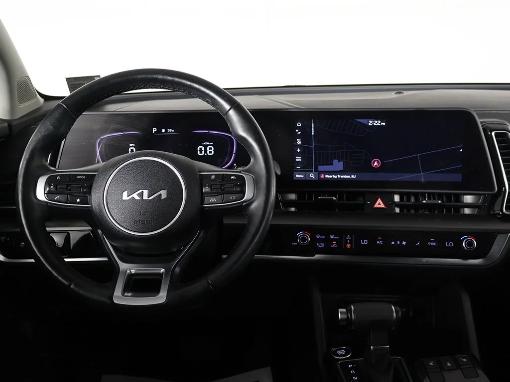 Used 2023 Blue Kia EX image 32