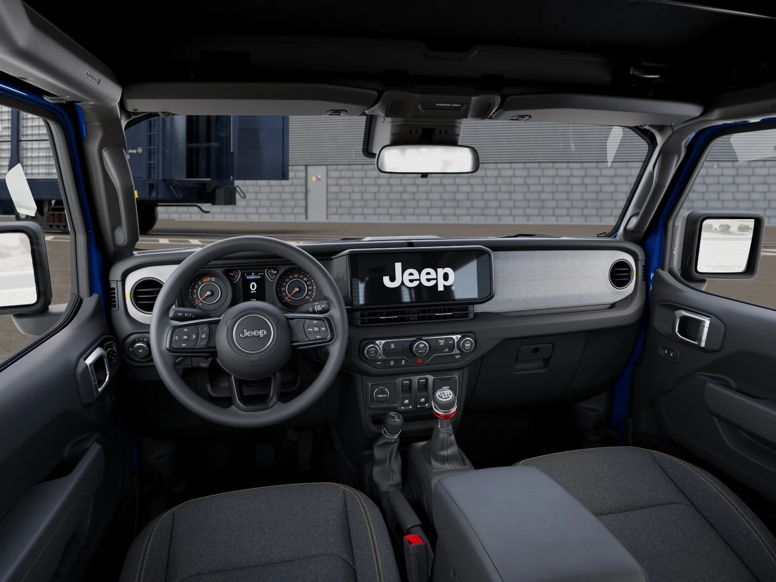 New 2026 Hydro Blue Pearl-Coat Exterior Paint Jeep Sport image 8