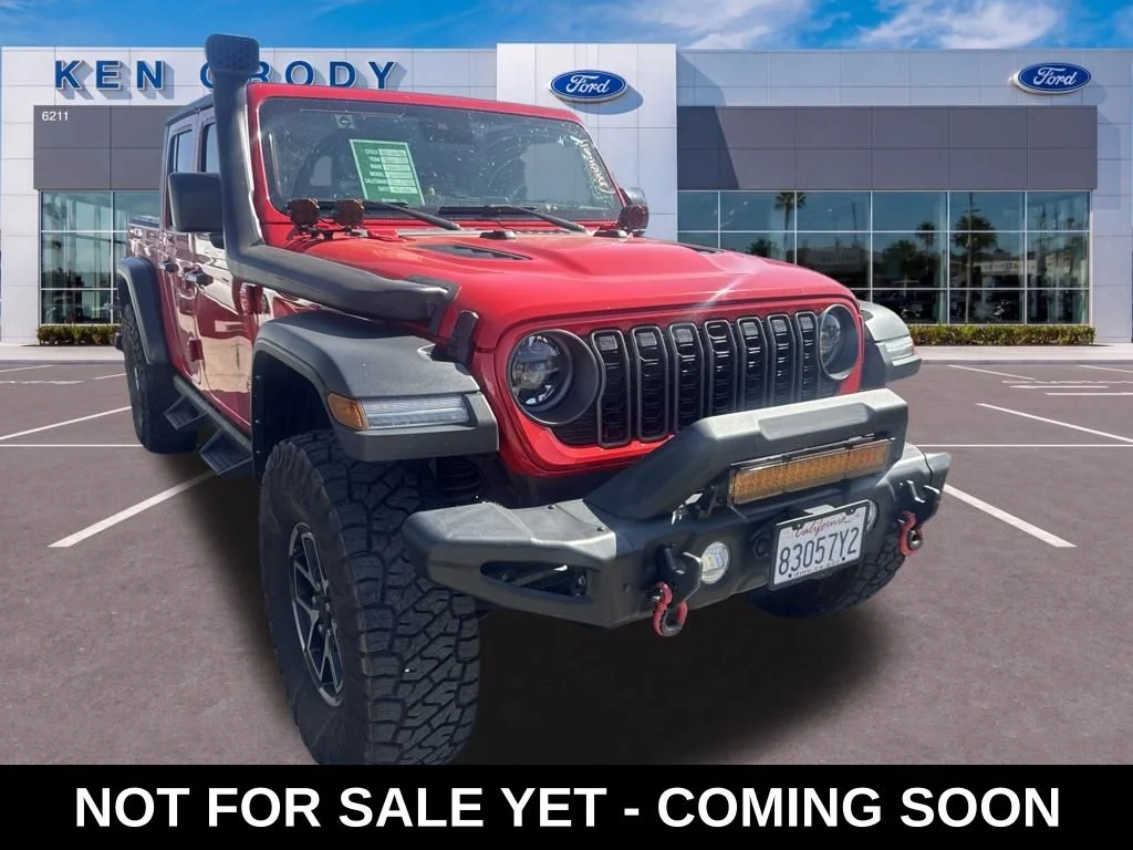 Used 2024 Red Jeep Rubicon image 1