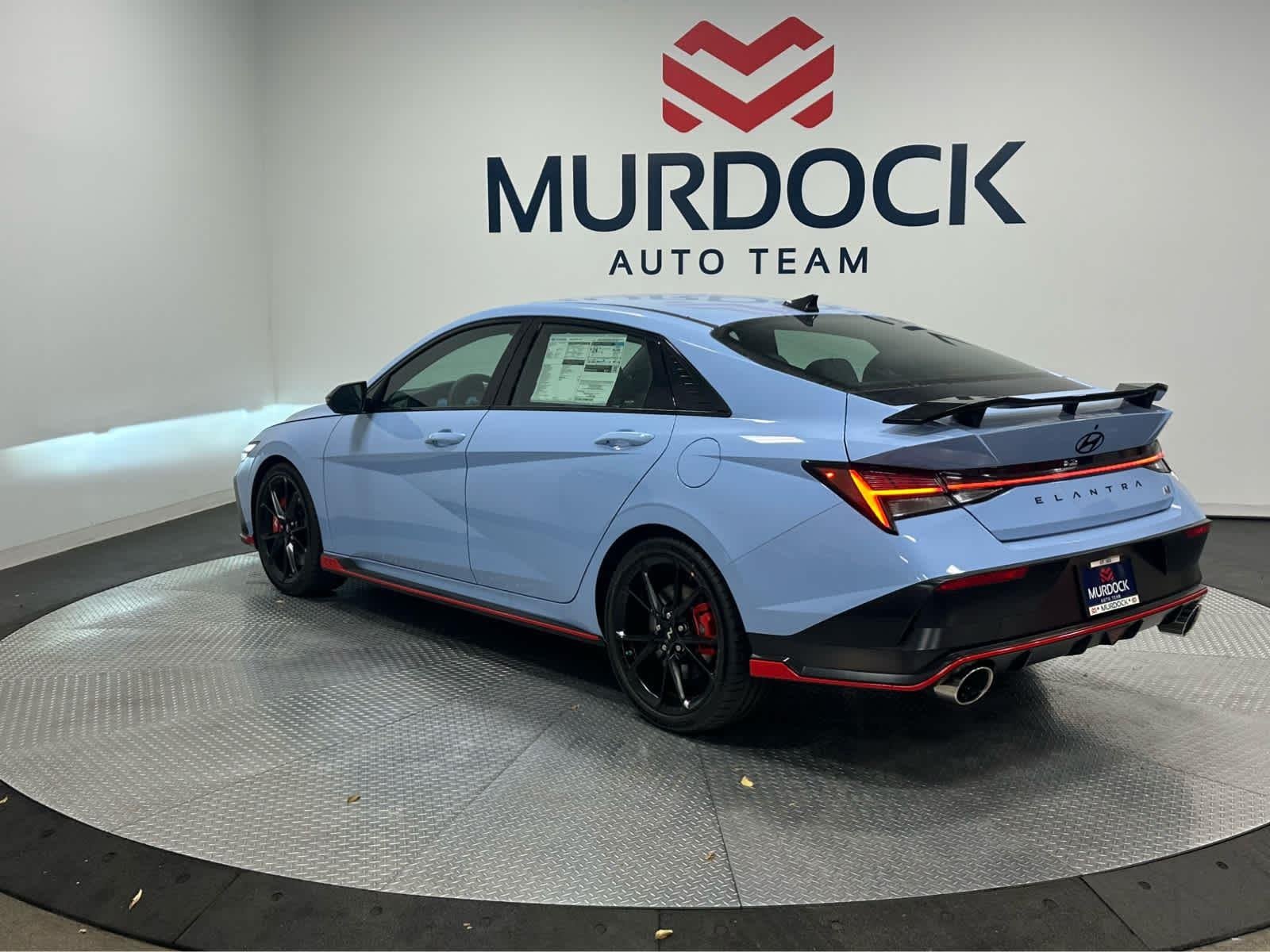 New 2026 Performance Blue Hyundai Sedan image 3