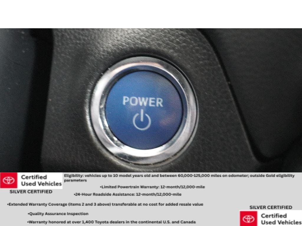Used 2021 Blizzard Pearl/Midnight Black Metallic Toyota Hybrid XSE image 21