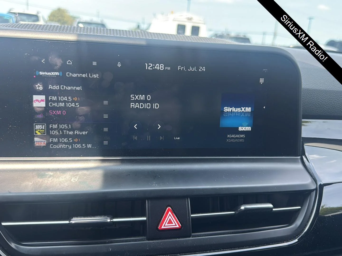 Used 2024 Pluton Blue/Fusion Black Roof Kia S image 15