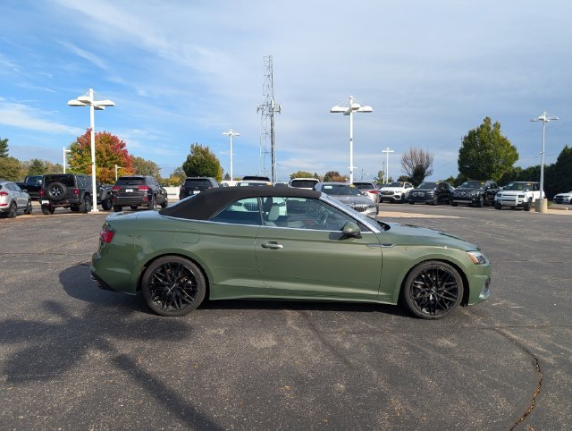 Used 2022 District Green Metallic/Black Roof Audi 45 Premium Plus image 6