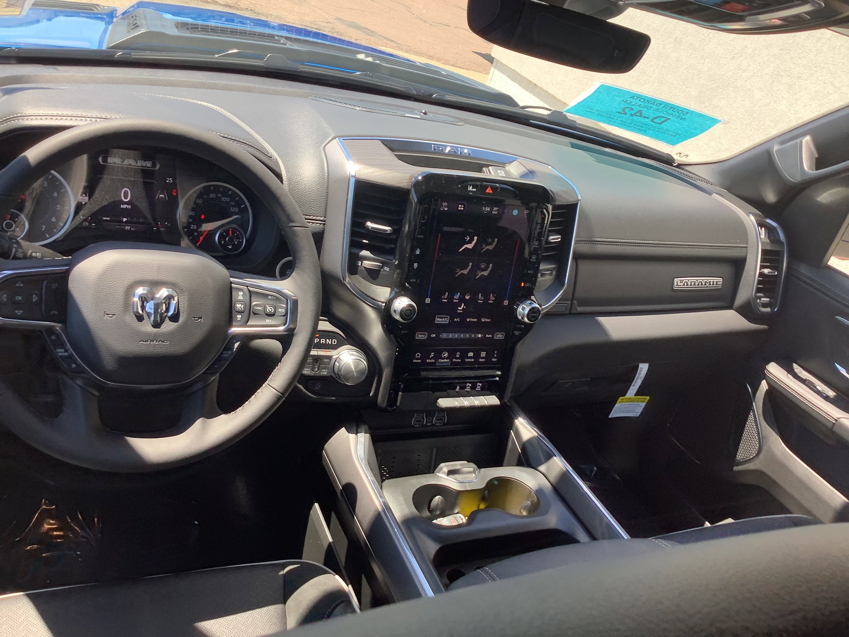 New 2026 Hydro Blue Pearl-Coat Exterior Paint RAM Laramie image 8