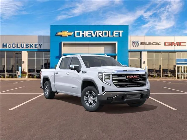 New 2026 White GMC SLT image 1
