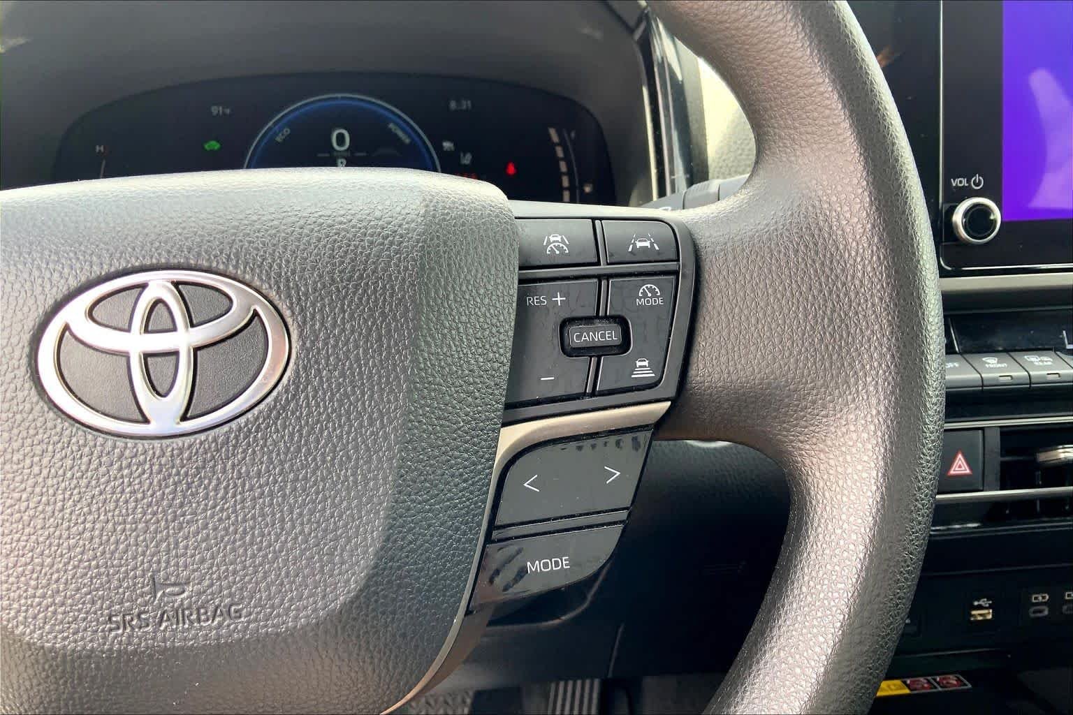 Used 2025 Midnight Black Metallic Toyota LE image 25