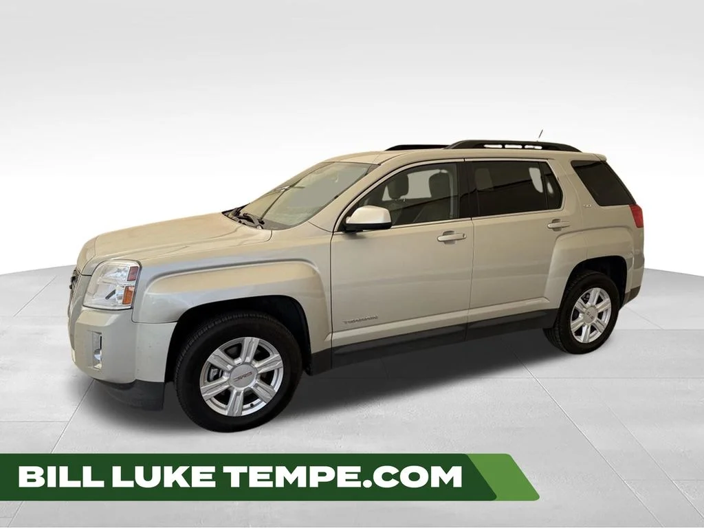 Used 2015 Champagne Silver Metallic GMC SLT-1 image 1