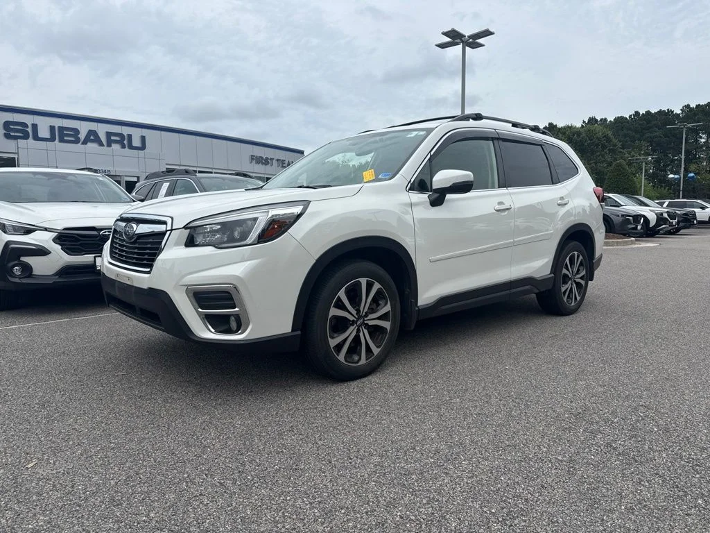 Used 2021 White Subaru Limited image 2